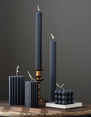 Молд для свічки "Класична", мод.34, 1 шт., акрил, багаторазова, висота 25 см