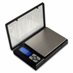Весы ювелирные электронные до 2000 г (тип Notebook) в жесткой коробке. Широкая площадка