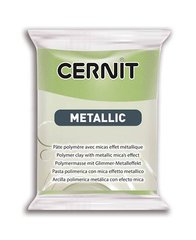 Cernit Metallic, №051 Зелене Золото, 56г