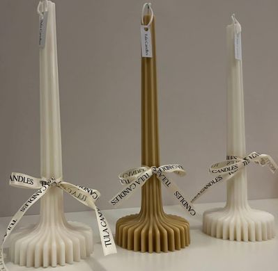 Молд акрил "Art deco" для високої циліндричної свічки, близько 25 см. 1 шт. М. 71.
