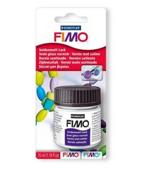 Фирменный лак ФИМО полуматовый большая заводская упаковка FIMO, 35 мл, на водной основе (Германия)