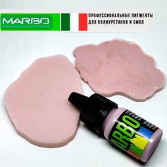 Marbo (Італія) пігмент "Рожева пудра" 82 концентрат для смол і поліуретанів. Марбо, PASTELLO 15 мл.