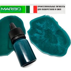 Marbo (Італія) пігмент "Глибоке море" 67 концентрат для смол і поліуретанів. Марбо, 15 мл