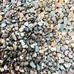 Камінці натуральні для декору та творчості «Морська піна». Фракція 5-10 мм. Уп. 250 г