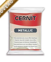 Cernit Metallic, №400 Металік червоний, 56г