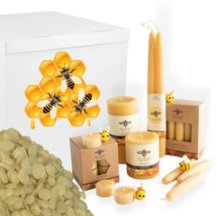 Бджолиний віск у гранулах (Індія), уп. 1 кг, для свічок