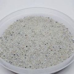 Кварцевый песок белый, фракция 0.4-0.8 мм. Уп.200 г