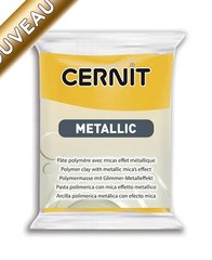 Cernit Metallic, №700 Жовтий, 56г