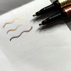 Лаковий маркер колір Мідь(Японія) Pen - Touch тонкий, 1 мм