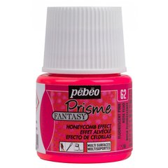 Краскa лаковая Pebeo Fantasy Prisme "флуоресцентный розовый" 62, для фантастических эффектов