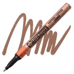 Лаковий маркер колір Мідь(Японія) Pen - Touch тонкий, 2 мм