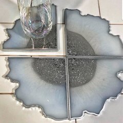 Хромированная жидкая поталь (Германия) имитация жидкого металла для эффектов в декоре. Цвет "серебро" 20 мл