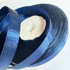 Стрічка "Сапфіровий синій", рулон приблизно 32 м, товщина 10 мм, сатин. 1 шт.
