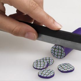 Набір ножів FIMO - комплект з 3 - х лез з ручкою для роботи з полімерною глиною