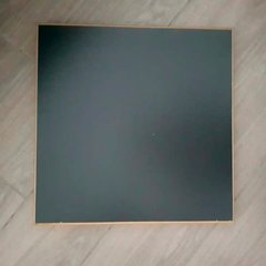 Арт борд графитово-черный. Большой, 60х60 см. Утолщенные бортики 34 мм. Для рисования в технике Resin Art