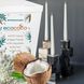 Топовий віск для свічок у формах Kerax EcoCoco, кокосовий. Велика Британія. Білий, легкий у роботі. Уп. 500 г