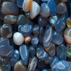 Голубой кварц, фракция размер 4-8 мм, 30 г камень натуральный
