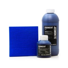 Жидкий пигмент Jesmonite синий, фирменный, концентрат, для акрилового композита, 200 г