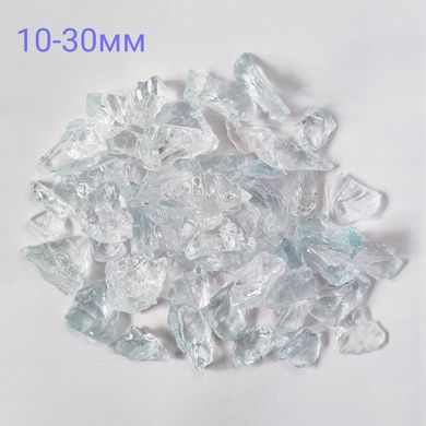 Ерклез "Блакитний кристал", кускове скло, фракція 10-30 мм, 150 г. Номер 59