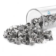 Скляна крихта Exclusive Silver для декору смоли, фракція 5-10 мм, 30 г, забарвлена напиленням з усіх боків