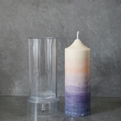 Молд для свічки акрил мод.07, висота бл.12 см, багаторазовий
