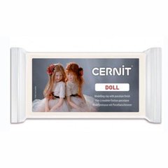 Полімерна глина для ліплення ляльок Cernit Doll Церніт Дол, колір Білий напівпрозорий, 500 г
