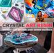 Смола епоксидна Crystal Art Resin 2. Уп. 6,4 кг, густа, для картин, пiдставок та покриття поверхнi