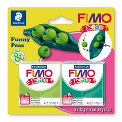 Подарунковий набір Фімо Fimo Kids "Веселі горошки", 2 шт. глини в наборі