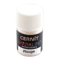 Пудра с эффектом Sparkling Cernit Цернит с добавлением слюды, розовый бриллиант, Diamond Rouge, 5г