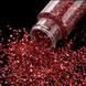 Стеклокрошка окрашенная металлик цвет &laquo;Red velvet&raquo;, красный бархат, для декора смолы, фракция 1-3 мм, 30 г