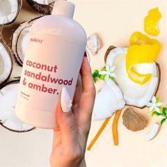 Аромаолія люкс "Сандал, кокос, квіти неролі та юзу", США, 10-100 г. "Coconut sandalwood & amber", Makesy. Уп. 10 г