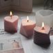 Молд &laquo;Сердце модерн&raquo; для свечей, очень мягкий и эластичный силикон. 1 шт.