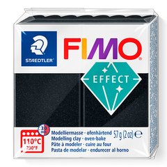 Fimo Effect №907 "Чорні перли", уп. 56 г