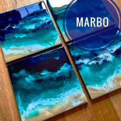 Marbo (Італія) пігмент "Синій індиго" концентрат для смол і поліуретанів. Марбо, 15 мл