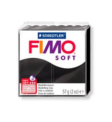 Fimo Soft №9 "Черный", уп. 56 г
