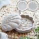 Молд &laquo;Мушля&raquo; для тари та кришки, 1 компл. Для гіпсу, акриліку. М. 1227