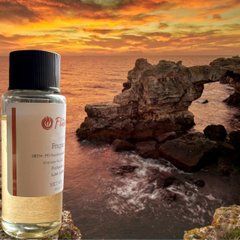 Аромамасло премиум "Черное море - соль, озон, травы". Заводская уп. 28 г, "Black Sea", Flaming candle