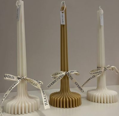 Молд акрил &ldquo;Art deco&rdquo; для высокой цилиндрической свечи, ок.25 см. 1 шт. М. 71.