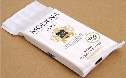 Modena Модена (Японія) холодний фарфор, самозастигаючий пластик, 250 г, білий