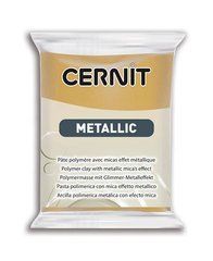 Полимерная глина Цернит Cernit Metallic, №053 Насыщенное золото, 56г