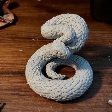 Cosclay Sculpt еластична полімерна глина. Колір 'Сірий'. Велика уп. 453 г. Для ліплення скульптури, мініатюр, ляльок