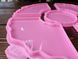 Сет молдів для смоли "Шматочки агата" для технік GEOD імітація зрізу каменю, підставки для бокалів