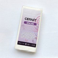 Полімерна глина Церніт Cernit Opaline, N010 Білий, 500г