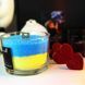 Пальмовый воск для насыпных свечей (стеарин). Цвет ярко желтый. Уп. 500 г+фитиль