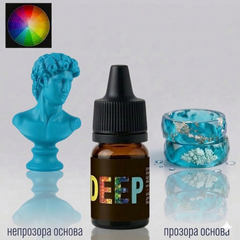 Барвник бірюзовий рідкий Deep Діп концентрат для смол і поліуретанів, 15 г