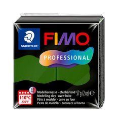 Полимерная глина Фимо Профессионал 57, зеленых листьев. Уп. 57 г, Fimo professional