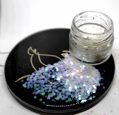 Гліттер декоративні блискітки "Mermaid" Art Resin pigments. 25 мл
