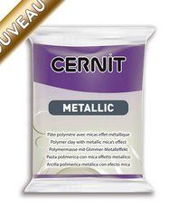 Полимерная глина Цернит Cernit Metallic, №900 Фиолет, 56г