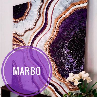 Marbo (Италия) пигмент "Вайолет"&nbsp;концентрат для смол и полиуретанов. Марбо, 15 мл