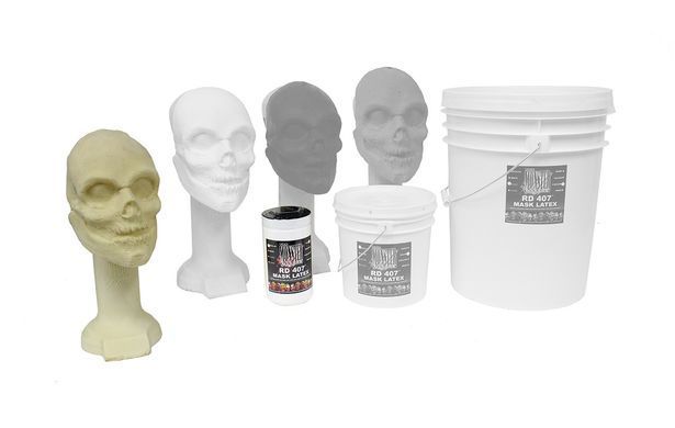 Латекс (США) Monster Makers RD-407. (0.25 кг-1 кг), люкс серии для арт работ (обработка картин), изготовления масок. Уп. 0.25 кг
